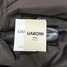 絶賛EU製＆定価15万◆UABONI*Paris*レザージャケット*ユアボニ*パリ発◆高級牛革 防風 ライダース 革ジャン アウトドア アウター 定番 XL_画像10