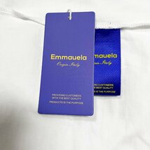 高級・半袖Tシャツ 定価2万◆Emmauela・イタリア・ミラノ発◆綿100％ 吸湿速乾 通気 個性 スウェット スタイリッシュ 普段着 XL/50サイズ_画像9