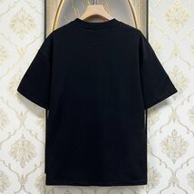 新作EU製＆定価2万◆UABONI*Paris*半袖Tシャツ*ユアボニ*フランス◆上質綿100％ 通気 吸汗 薄手 カラフル アメカジ ユニセックス L/48_画像2