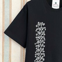 人気 定価2万 FRANKLIN MUSK・アメリカ・ニューヨーク発 半袖Tシャツ お洒落 通気 吸汗 遊び心 カットソー カジュアル ユニセックス 夏 4_画像5