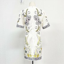 絶賛ヨーロッパ製※定価5万◆ブルガリア発※RISELIN ワンピース 通気 ゆったり 花柄 ダイヤモンド キラキラ 手作り エレガント 夏 M/46_画像2