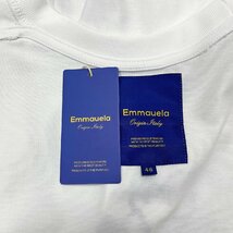 高級・半袖Tシャツ 定価2万◆Emmauela・イタリア・ミラノ発◆定番 快適 通気 吸汗 クマ ロゴ 可愛い スウェット カットソー 日常 2XL/52_画像10