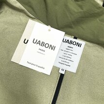 高機能EU製＆定価7万◆UABONI*Paris*マウンテンパーカー*ユアボニ*パリ発◆防風 撥水 シック 無地 ジャケット 登山服 ゆったり ジャケットM_画像9