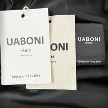 ★★高級EU製＆定価6万◆UABONI*Paris*スタジャン*ユアボニ*パリ発◆高品質カシミヤ 保温 アメカジ 刺繍 スポーティ オシャレ L/48サイズ_画像10