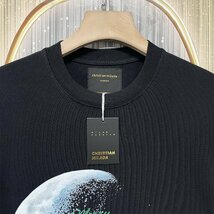 定価2万★christian milada・ミラノ発・半袖Tシャツ★コットン100％ 快適 通気 オシャレ クリスマス トップス ゆったり ユニセックス XL_画像4