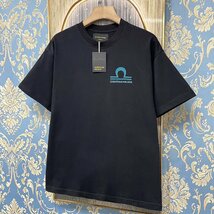 定価2万★christian milada・ミラノ発・半袖Tシャツ★コットン100％ 吸汗 薄手 柔らかい オシャレ 天秤座 きれいめ ユニセックス M/46_画像10