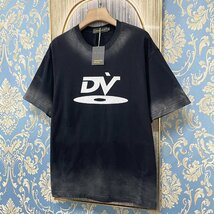 定価2万★christian milada・ミラノ発・半袖Tシャツ★人気 通気 速乾 涼しい ゆったり ダメージ加工 個性 おしゃれ スウェット 夏 XL/50_画像8