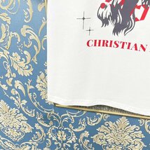 定価2万★christian milada・ミラノ発・半袖Tシャツ★上級 コットン100％ 速乾 通気 スウェット アメカジ カッコイイ スタイリッシュ L/48_画像6