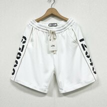 上品ヨーロッパ製※定価3万◆ブルガリア発※RISELIN ショートパンツ 上質 綿100％ 吸汗 ゆったり ハーフパンツ アメカジ スポーツ 夏 L/48_画像1