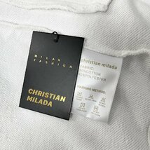 一枚限定EU製 定価5万★christian milada・ミラノ発・ジャケット★薄手 長袖 通気 配色切替 アウター ブルゾン おしゃれ スポーツ 秋冬 L_画像10