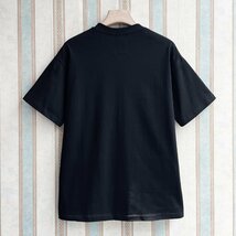 人気 定価2万 FRANKLIN MUSK・アメリカ・ニューヨーク発 半袖Tシャツ 高級 個性 クマ カットソー カジュアル ゆったり トップス サイズ2_画像2