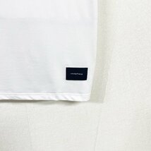 個性ヨーロッパ製※定価2万◆ブルガリア発※RISELIN 半袖Tシャツ コットン100％ 吸湿速乾 薄手 個性 英字 刺繍 遊び心 カットソー 夏 M/46_画像6