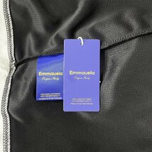 春夏・上下セット 定価7万◆Emmauela・イタリア・ミラノ発◆上品 薄手 快適 通気 半袖Tシャツ ショートパンツ スポーティ レジャー 日常 L_画像9