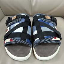 新品未使用 参考定価6万 VISVIM ビズビム CHRISTO COLLAGE クリスト 靴 サンダル スリッパ シューズ John Mayer サイズL_画像3