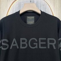 定価2万★christian milada・ミラノ発・半袖Tシャツ★個性 快適 薄手 ゆったり プルオーバー スウェット トップス アメカジ 定番 夏 L/48_画像3