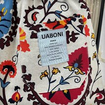 超人気EU製＆定価5万◆UABONI*ショートパンツ*Paris*ユアボニ*パリ発◆高級リネン/麻 ドライ 海パン サーフパンツ オルテガ柄 カジュアル L_画像10