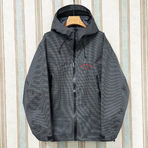 個性 定価7万 FRANKLIN MUSK・アメリカ・ニューヨーク発 マウンテンパーカー 登山服 アウトドア 高機能 撥水 薄手 チェック柄 サイズ4