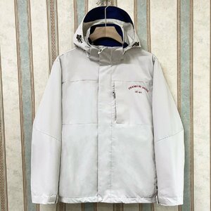 高級 定価7万 FRANKLIN MUSK・アメリカ・ニューヨーク発 マウンテンパーカー アウトドア 登山服 撥水 高機能 防風 洗練 レジャー サイズ2