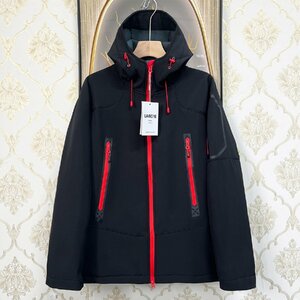 最高級EU製＆定価6万◆UABONI*Paris*マウンテンパーカー*ユアボニ*パリ発◆上質 個性 防風 撥水加工 ジャケット 登山服 アウトドア 春夏 M