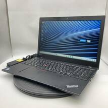 【格安処分】レノボ Lenovo ThinkPad L580 CPU Core i5-8250U RAM8GB SSD256GB 15.6型 カメラ Windows11 Office 中古 PC ノートパソコン_画像1