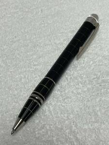 【60-23】1円〜 MONTBLANC モンブラン ボールペン スターウォーカー メタル ラバー ツイスト式 ボールペン ブラック系 メンズ 同梱不可