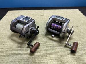 SHIMANO Shimano electric reel SLS small boat GT3000 SLS small boat 3000 2 pcs. set together no check junk 