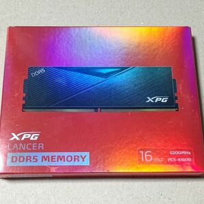 XPG Lancer DDR5-5200 32GB-Kit (16GBx2) AX5U5200C3816G-DCLABK