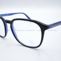 【新品・送料無料】モンクレール MONCLER メガネ フレーム ブラック/クリアブルー ML5145 092 イタリア製 メンズ レディース めがね 眼鏡_画像7