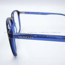 【新品・送料無料】モンクレール MONCLER メガネ フレーム ブラック/クリアブルー ML5145 092 イタリア製 メンズ レディース めがね 眼鏡_画像6