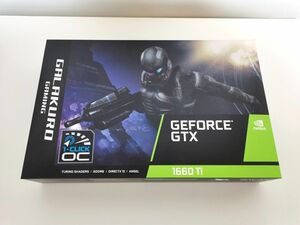 【動作品】GTX1660Ti 玄人志向 GALAKURO GAMING GG-GTX1660Ti-E6GB/DF