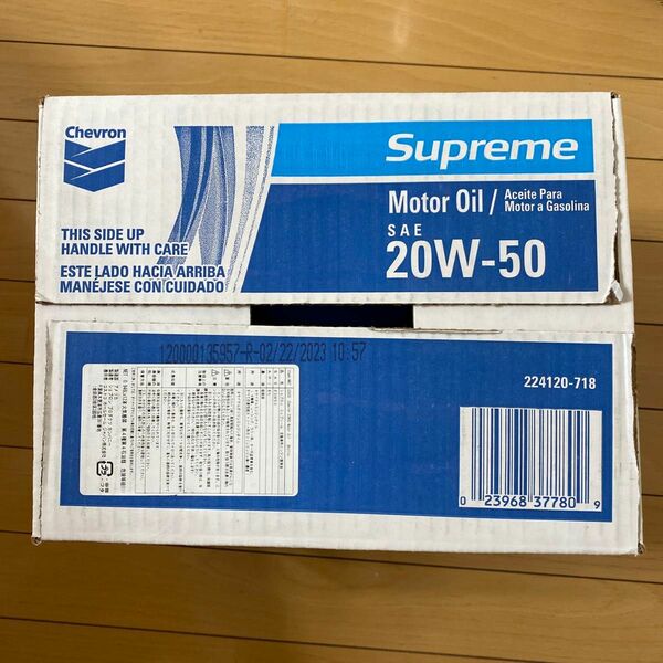 20W-50Supreme oil シェブロン エンジンオイル946ml×12本