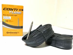 【送料無料特価】Continental RACE28 Light 700×20-25C 仏式バルブ長60mm 新品2個セット