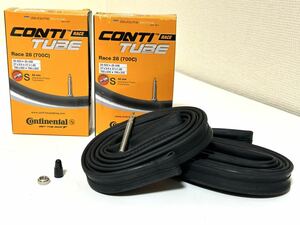 【送料無料特価】Continental RACE28 700×20-25C 仏式バルブ長42mm 新品2個セット