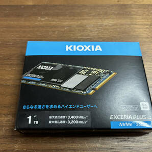 【新品・未使用・未開封】KIOXIA[キオクシア] EXCERIA PLUS G2 1TB PCIe 3.0 NVMe m.2 SSD Gen3の画像1