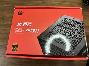 [ новый товар * не использовался ]XPG PYLON 750W 80PLUS BRONZE PC источник питания ATX источник питания [PYLON750B-BKCJP] собственное производство PC