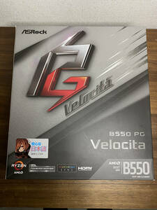 【美品・使用少】ASRock AMD B550 PG Velocita AM4 Zen2 Zen3 ATXマザーボード 最新BIOS更新済み