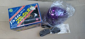 未使用　パトライト フラッシュボール KW-12 紫 昼夜間兼用 停止表示燈 FLASH BALL