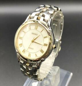 [A] clock (sa60)*[[WH-11690]]*SEIKO( Seiko )*8J41-6070*DOLCE combination Rome shell * operation goods * battery replaced *