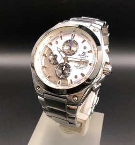 [A]時計(サ60)★[[WH-11698]]★CASIO(カシオ)★EF-564★海外限定 EDIFICE クロノ★稼働品(電池交換済)★