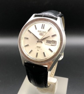 [A]時計(サ60)★[[WH-11498]]★SEIKO(セイコー)★5139-7000★DX ラウンド型 27石 デイデイト★稼働品★