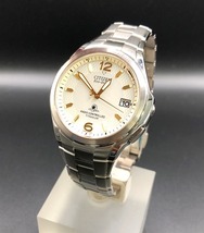 [A]時計(サ60)★[[WH-11580]]★CITIZEN(シチズン)★H410-T003788★ATTESA ECO-DRIVE チタン★稼働品★_画像1