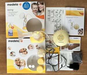 送料無料 メデラ medela 電動搾乳機 哺乳瓶 スイング 母乳育児 乳腺炎