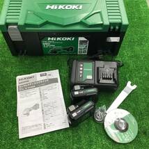 【未使用品】★ハイコーキ(HIKOKI ※旧:日立工機) 100mmコードレスディスクグラインダ G1210DA(2LSK)_画像6