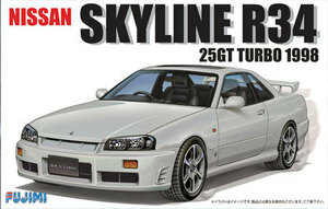 1/24 フジミ ID-124 日産 R34 スカイライン25GT ターボ1998