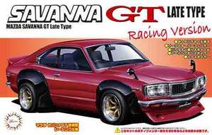 マツダ サバンナ GT RX-3 後期型 レーシング仕様 （1/24スケール インチアップ ID-109 046754）