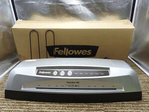 Fellowes フェローズ◆Poseidon A3 ラミネーター 4本ローラー A3サイズ 2017年製◆中古動作品「管理№F10057」