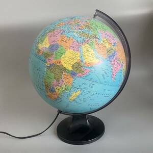  глобус лампа немецкий язык vintage интерьер globe карта мира globemaster Vintage настольный 1997 год география Германия 90 годы lamp непрямое освещение 