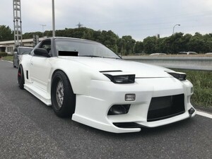 　　　当店オリジナル　GT仕様　フロントバンパー　新品　FRP　180SX