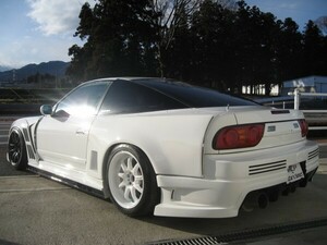 新品エアロ　当店オリジナル　GT仕様　リアバンパー　180ｓｘ　　FRP