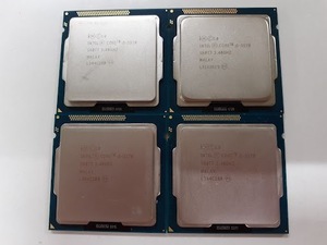 L0531-25　CPU4個セット INTEL　COREi5-3570 SR0T7 3.40GHZ